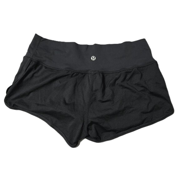 Lululemon Sz Small Womens Black Jogging Shorts - Picture 2 of 4